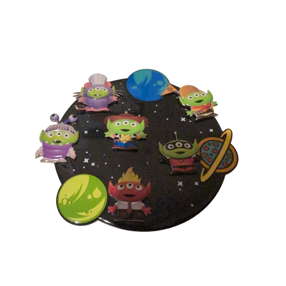 Disney Store Toy Story Alien Remix with 6 Toy Story Aliens LE 1000 Disney pin